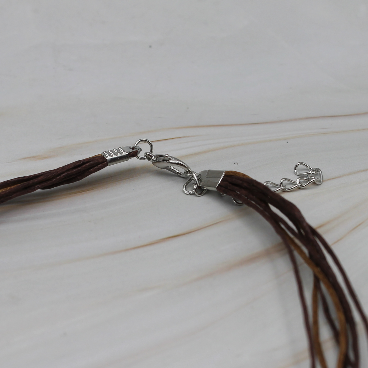 Boho spiraal halsketting